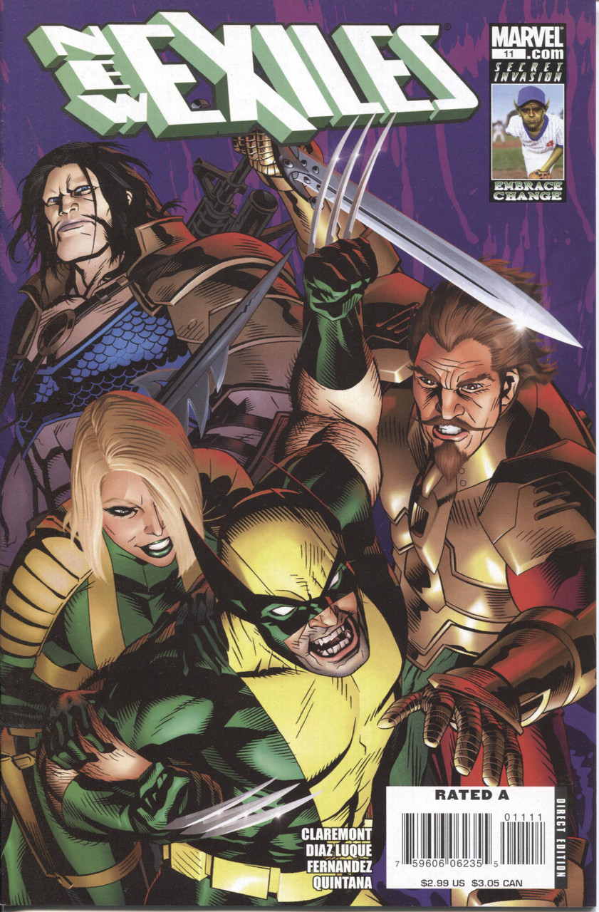 New Exiles (2008 Series) #11 NM- 9.2