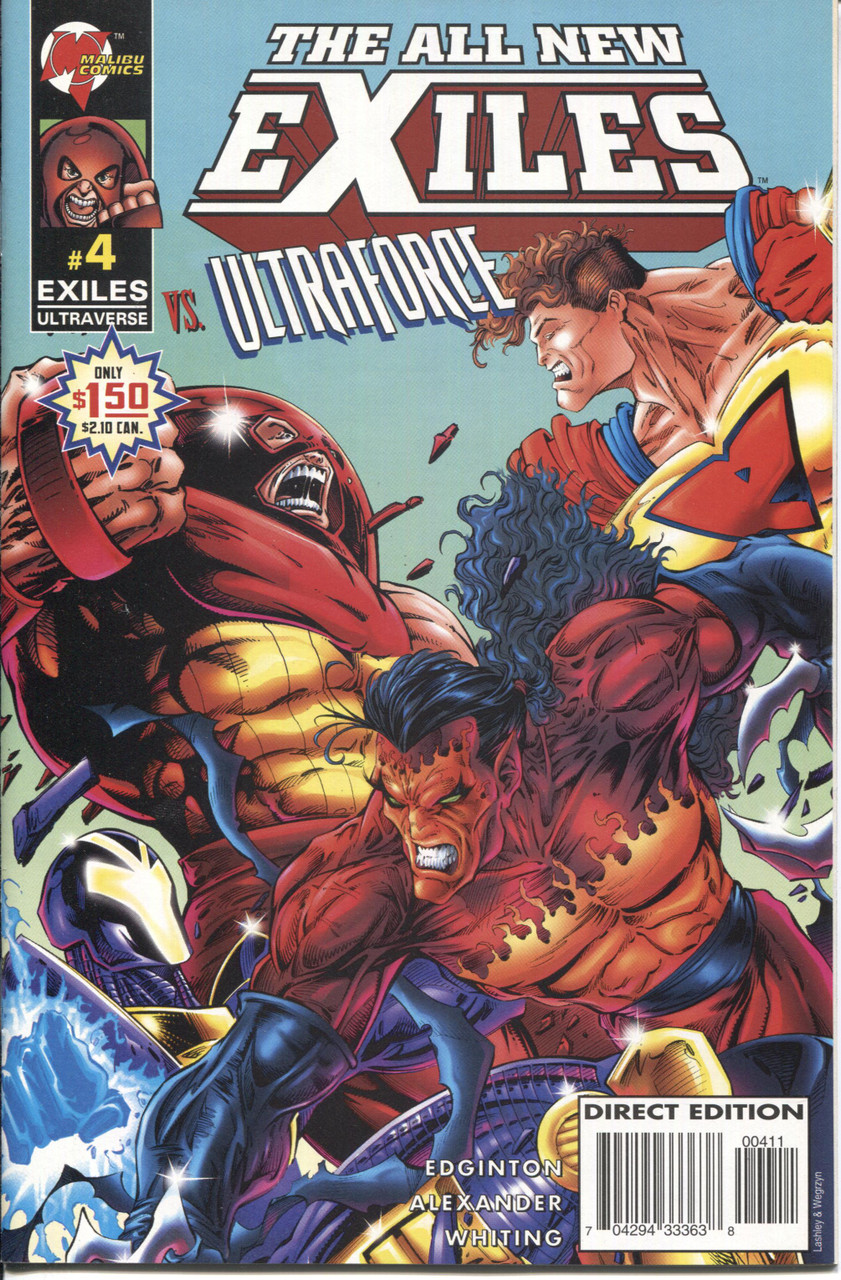 Exiles (1995 Series) #4 NM- 9.2