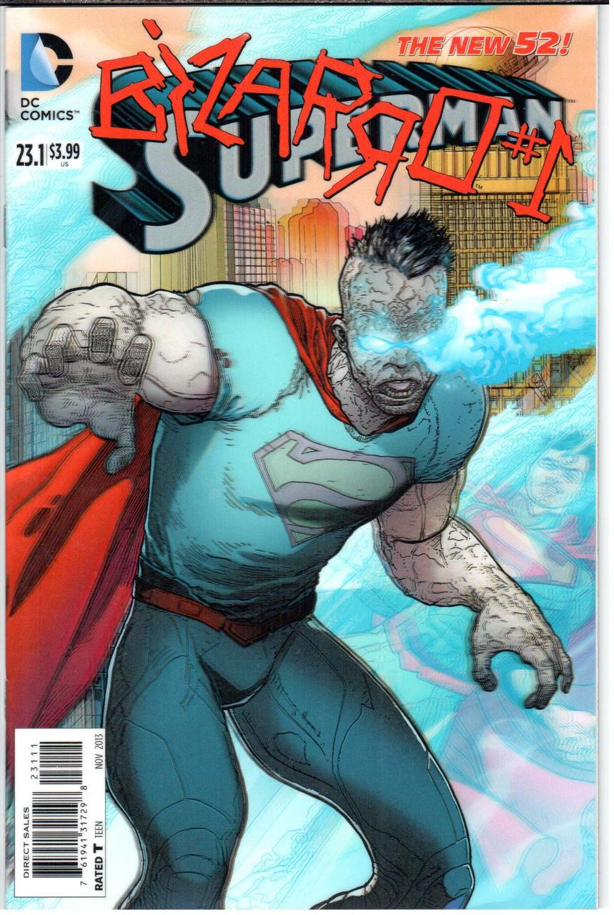 Superman (2011) 3D Lenticular #1