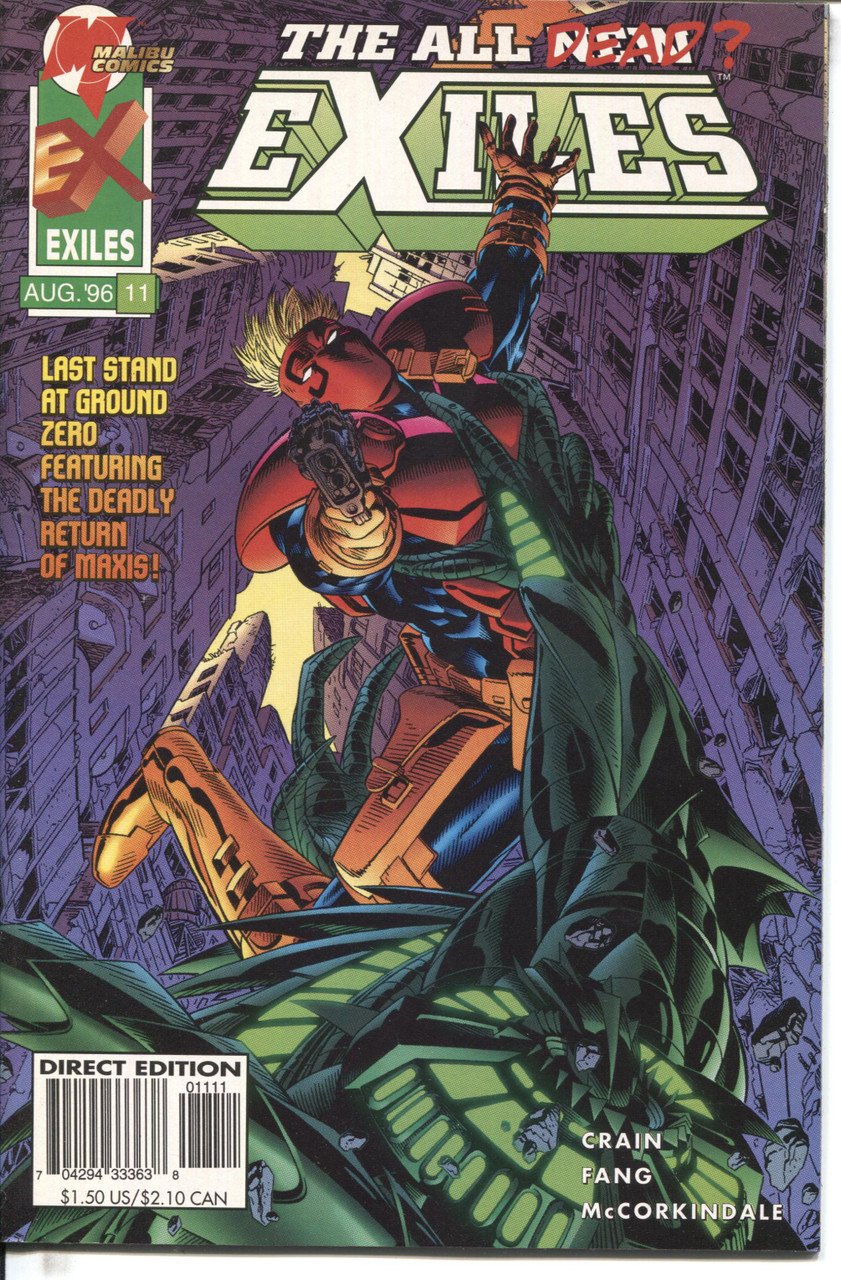 Exiles (1995 Series) #11 NM- 9.2