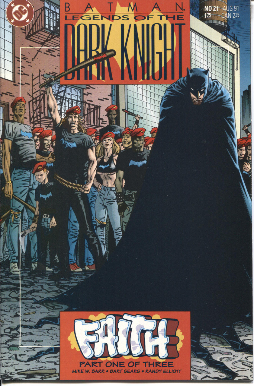 Batman Legend Dark Knight (1989 Series) #21 NM- 9.2