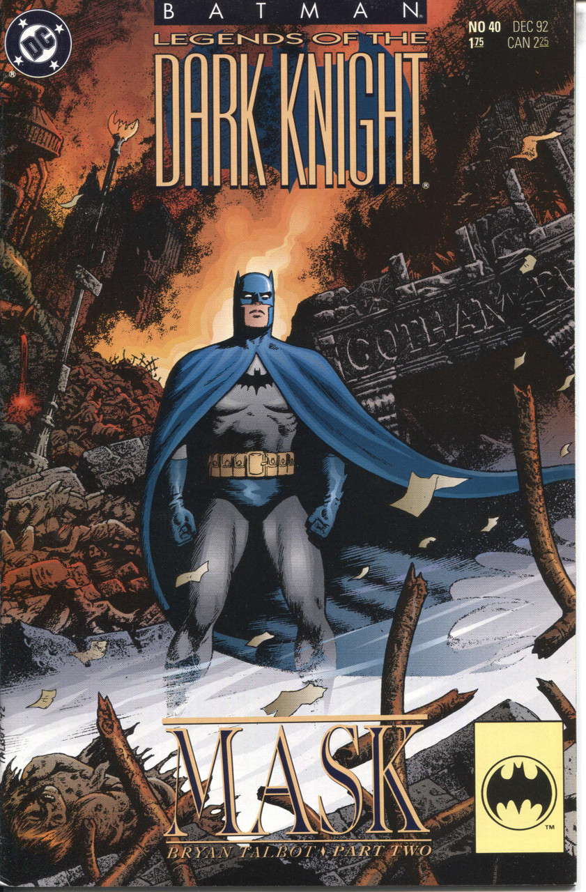 Batman Legend Dark Knight (1989 Series) #40 NM- 9.2