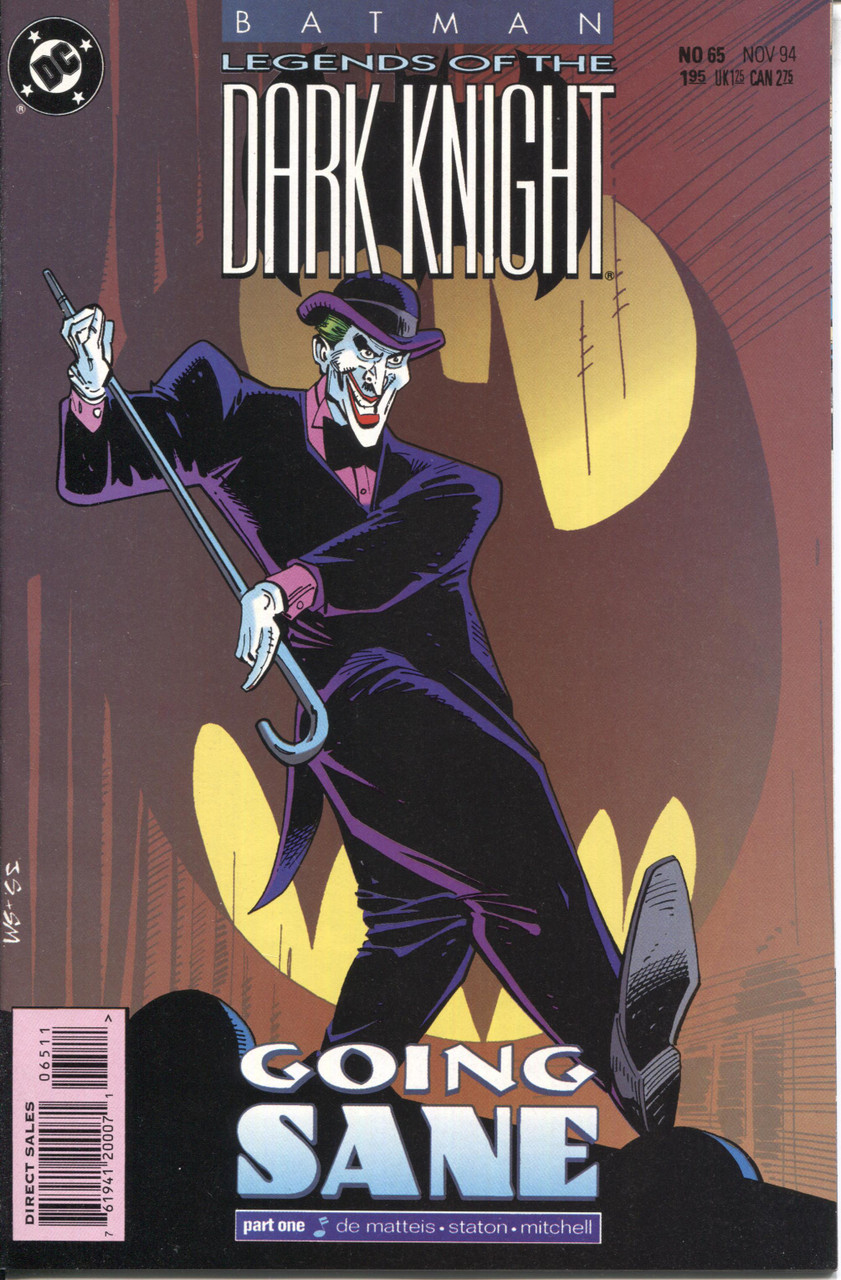 Batman Legend Dark Knight (1989 Series) #65 NM- 9.2