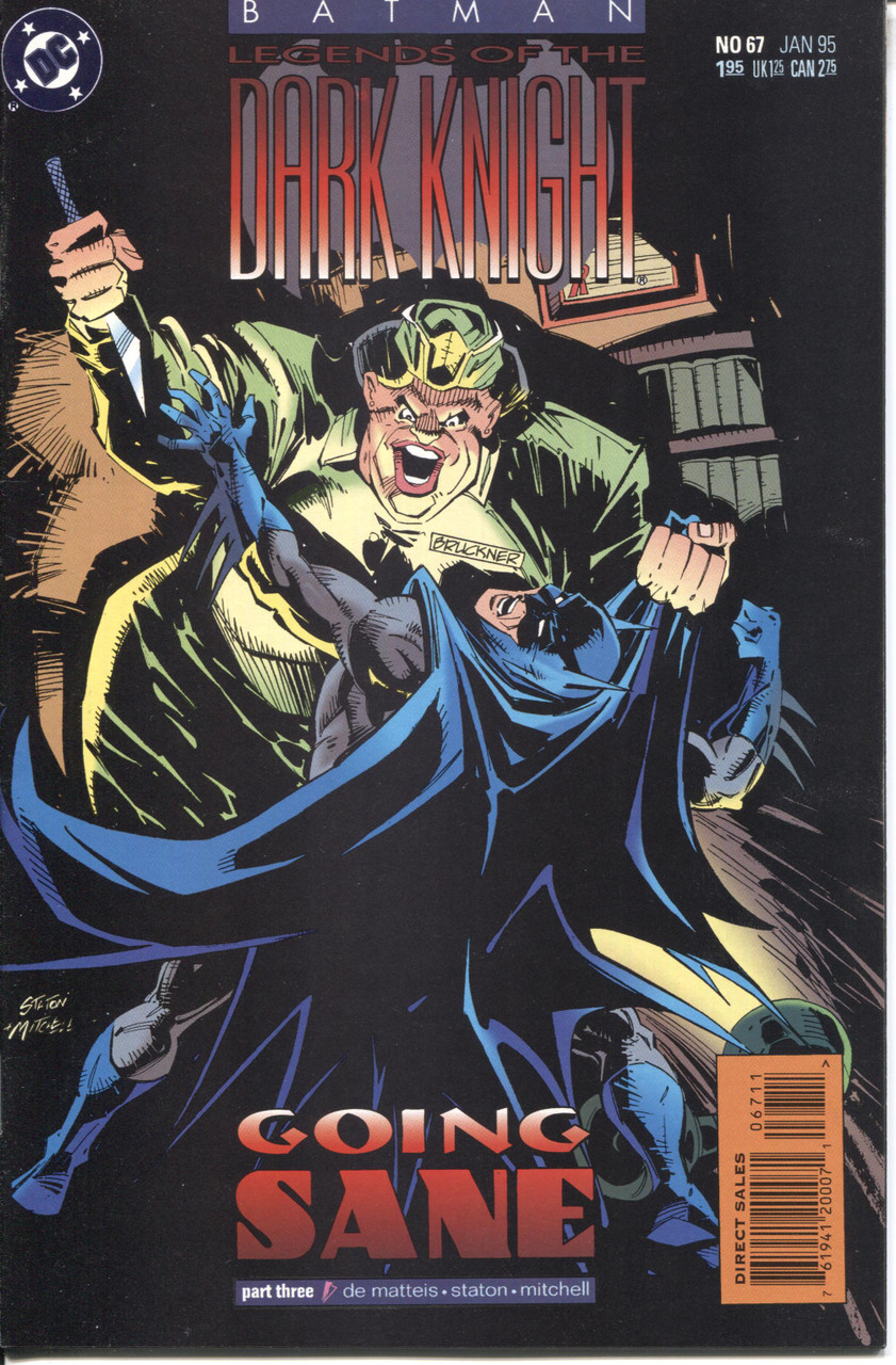 Batman Legend Dark Knight (1989 Series) #67 NM- 9.2
