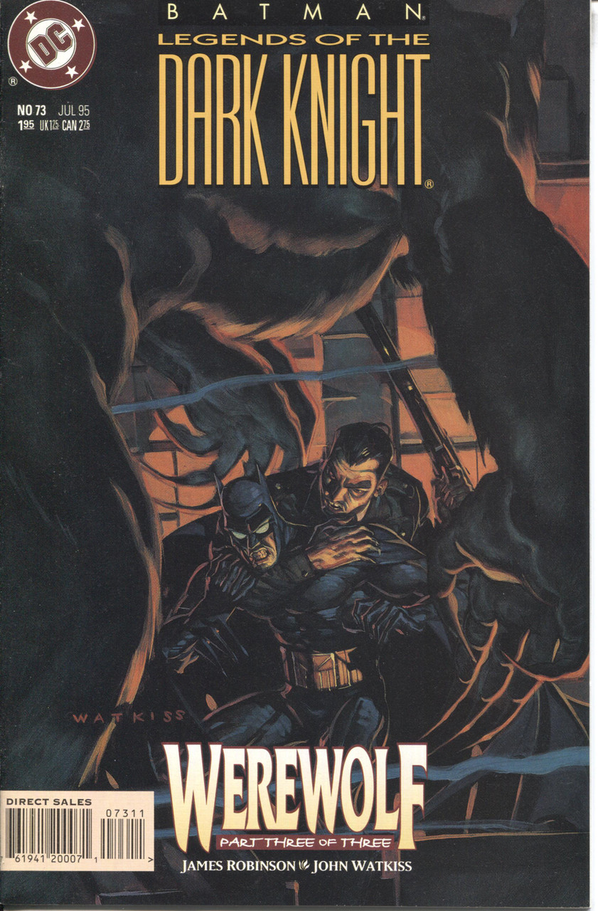 Batman Legend Dark Knight (1989 Series) #73 NM- 9.2