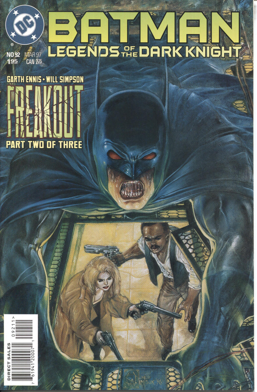 Batman Legend Dark Knight (1989 Series) #92 NM- 9.2