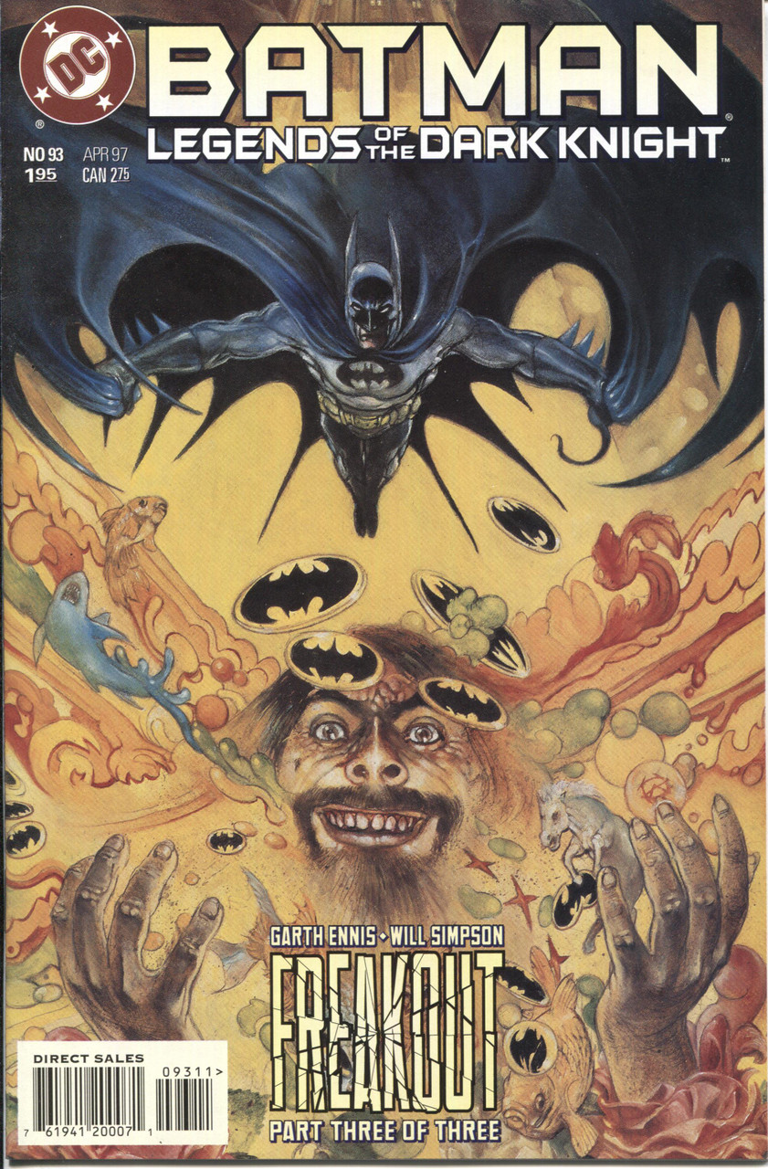 Batman Legend Dark Knight (1989 Series) #93 NM- 9.2