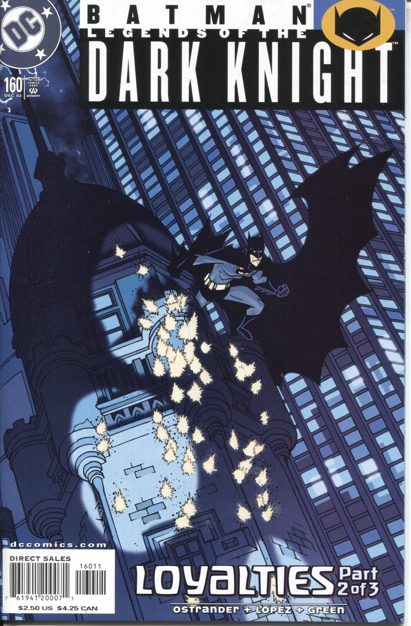 Batman Legend Dark Knight (1989 Series) #160 NM- 9.2