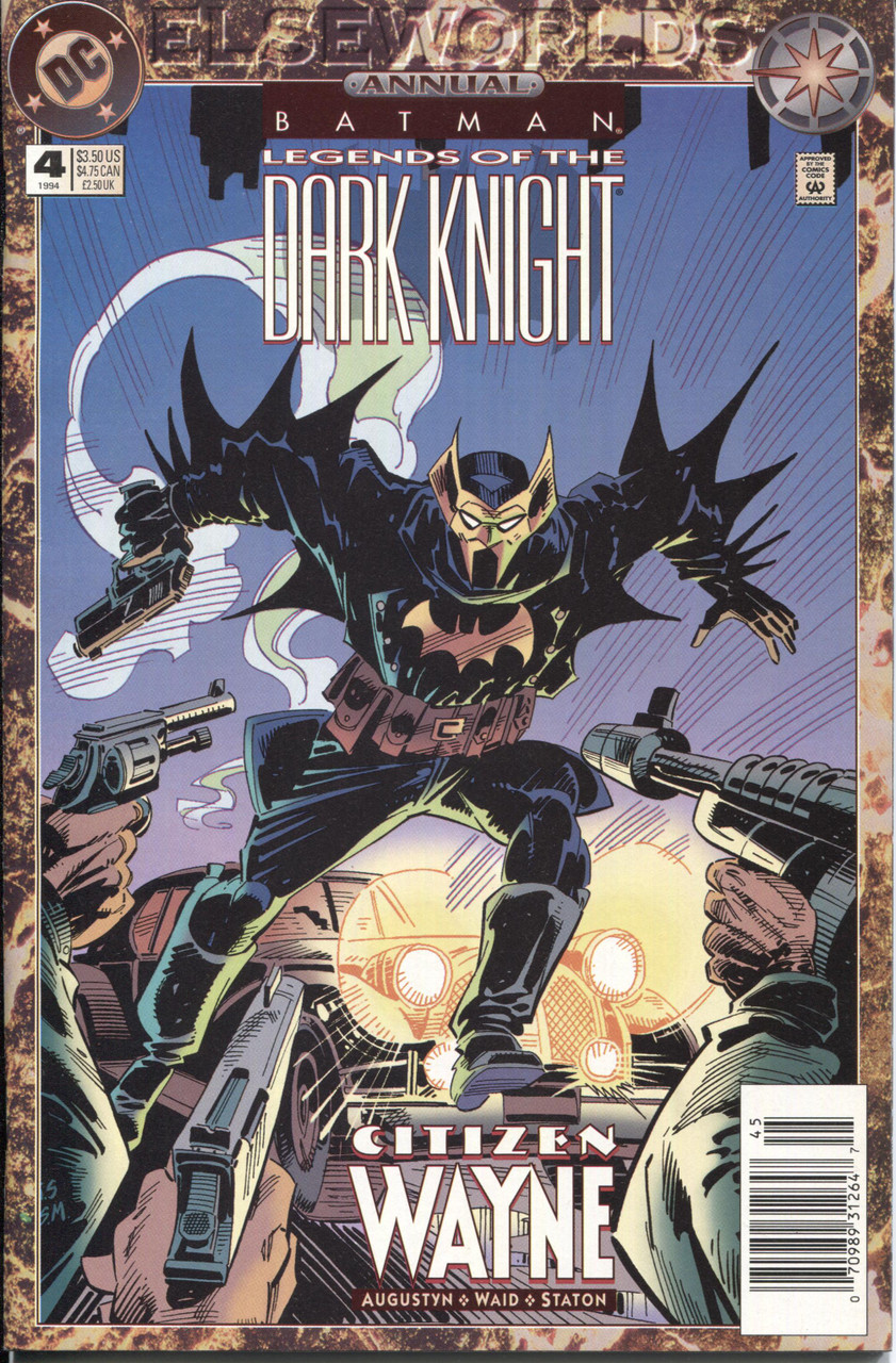 Batman Legend Dark Knight (1989 Series) #4 Annual Newsstand NM- 9.2