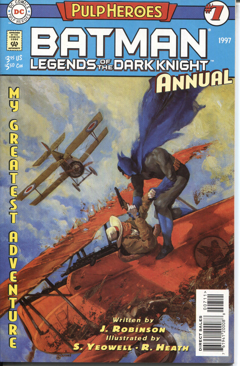 Batman Legend Dark Knight (1989 Series) #7 Annual NM- 9.2