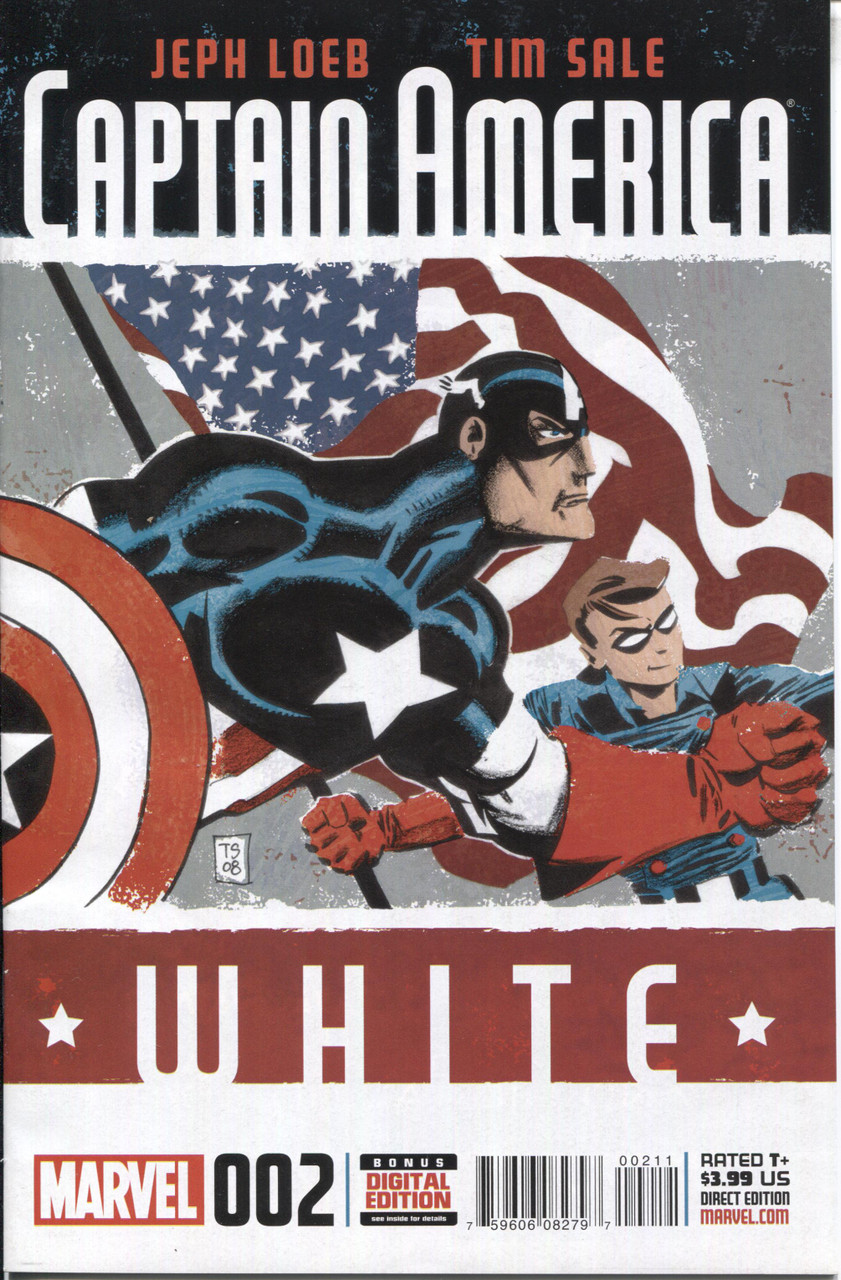 Captain America White (2015 Series) #2 A NM- 9.2