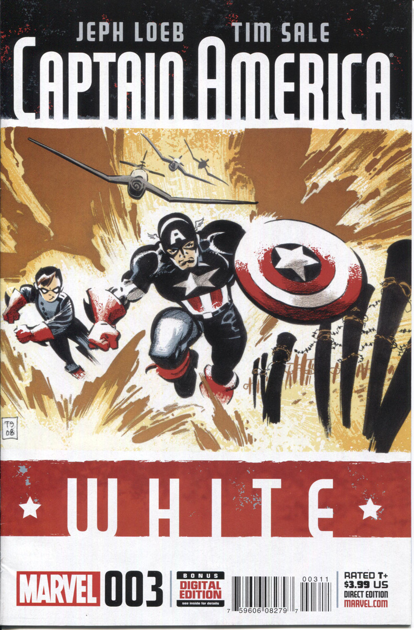 Captain America White (2015 Series) #3 A NM- 9.2