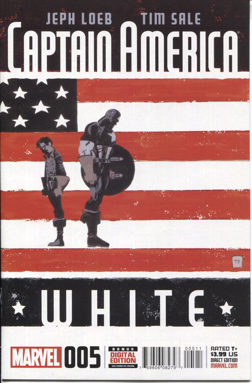 Captain America White (2015 Series) #5 NM- 9.2