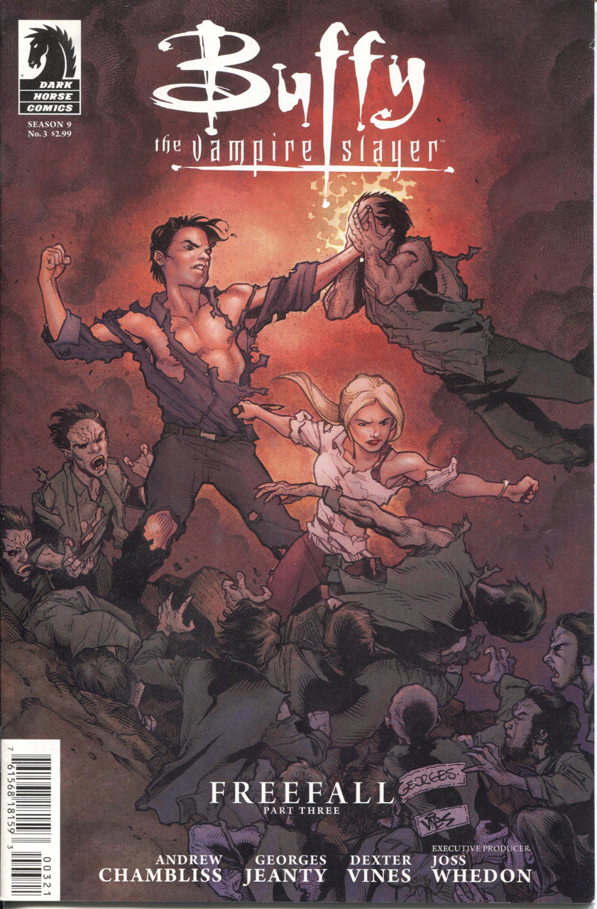 Buffy Vampire Slayer Seaon 9 #3 B NM- 9.2