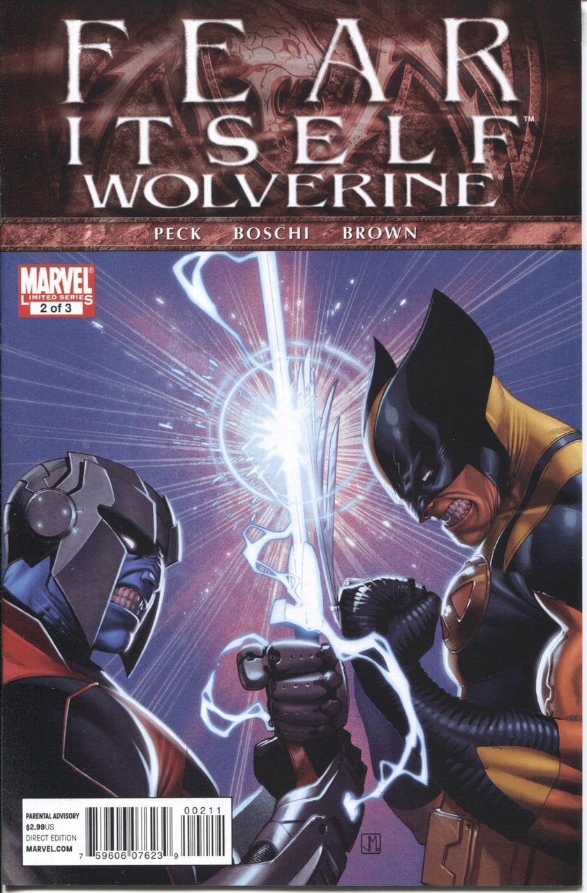 Fear Itself Wolverine (2011 Series) #2 NM- 9.2