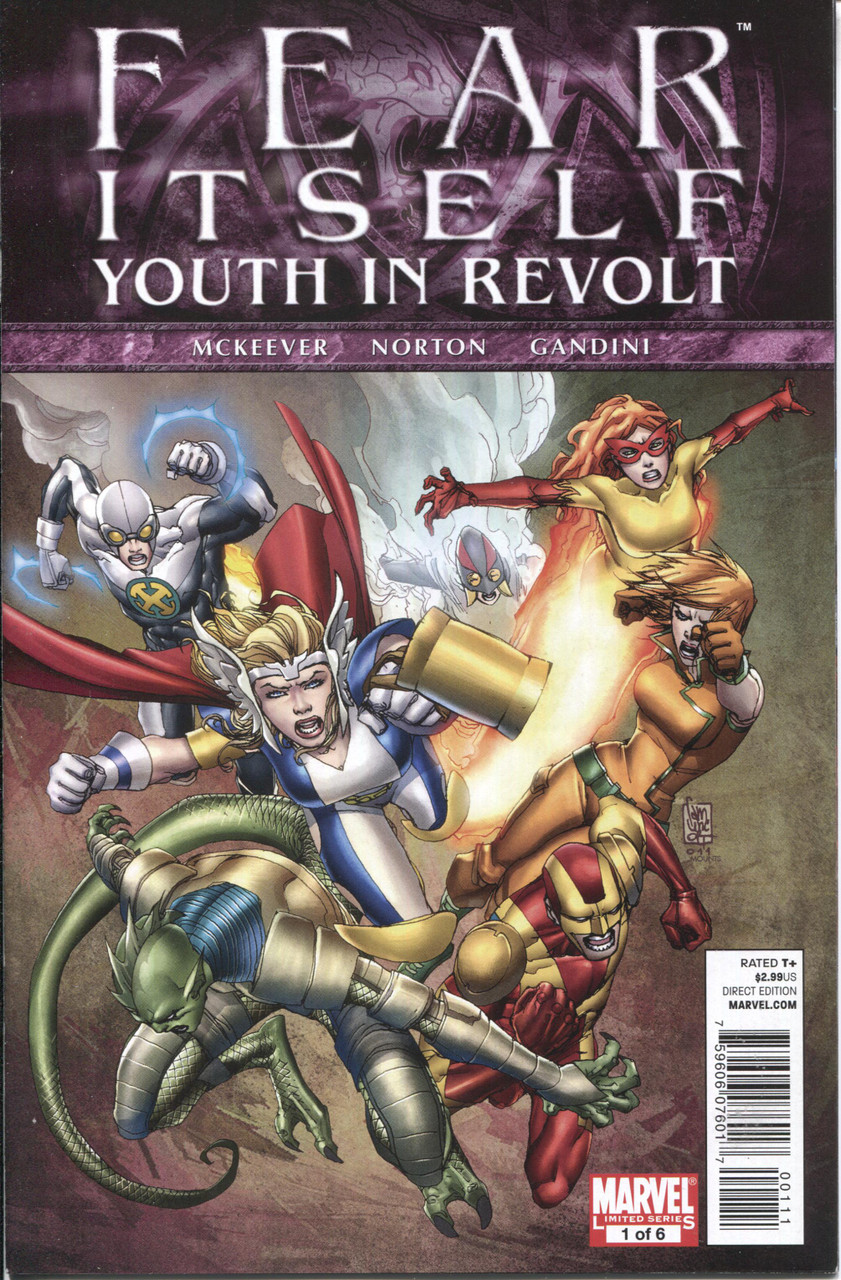 Fear Itself Youth in Revolt (2011 Series) #1 NM- 9.2