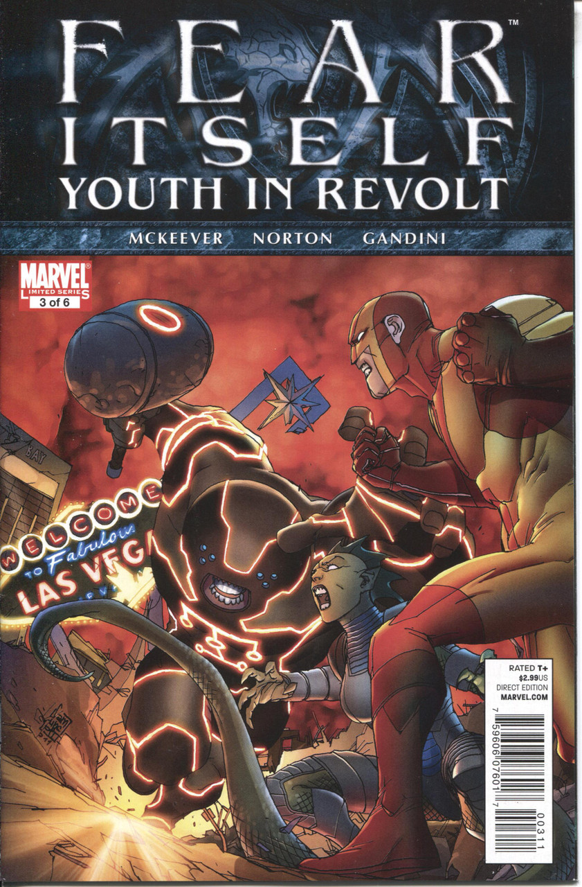 Fear Itself Youth in Revolt (2011 Series) #3 NM- 9.2