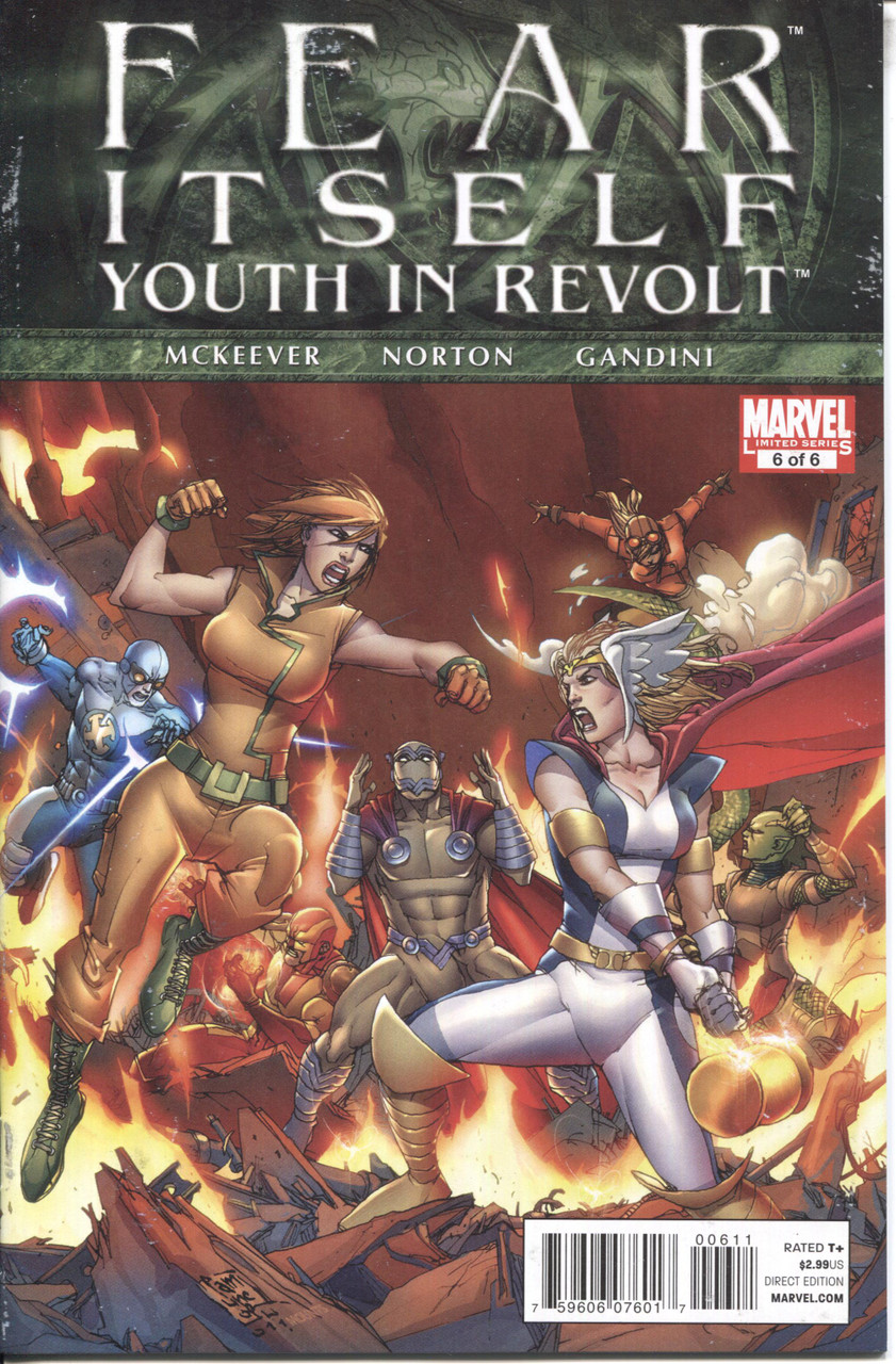 Fear Itself Youth in Revolt (2011 Series) #6 NM- 9.2