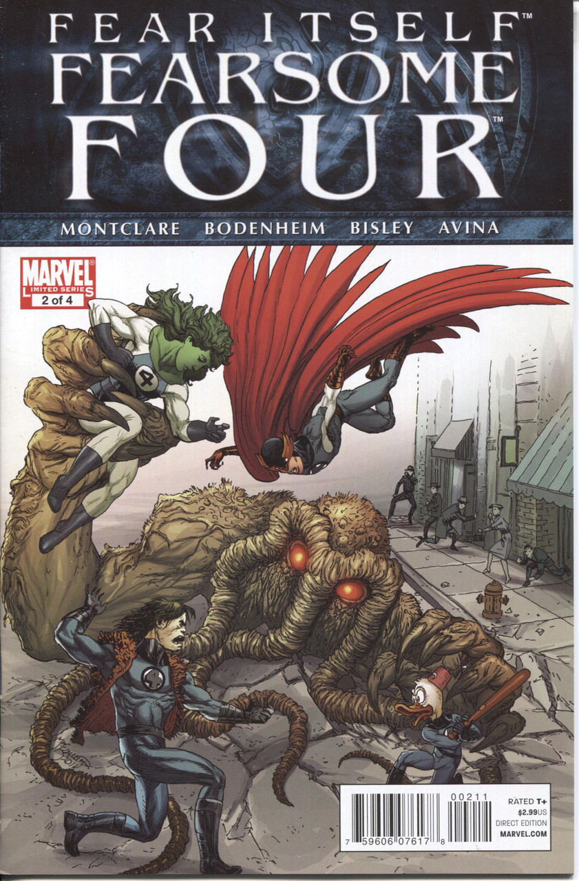 Fear Itself Fearsome Four (2011 Series) #2 NM- 9.2
