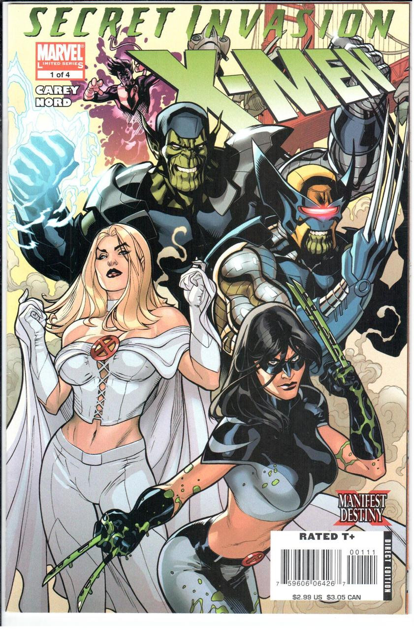 Secret Invasion X-Men (2008) #1