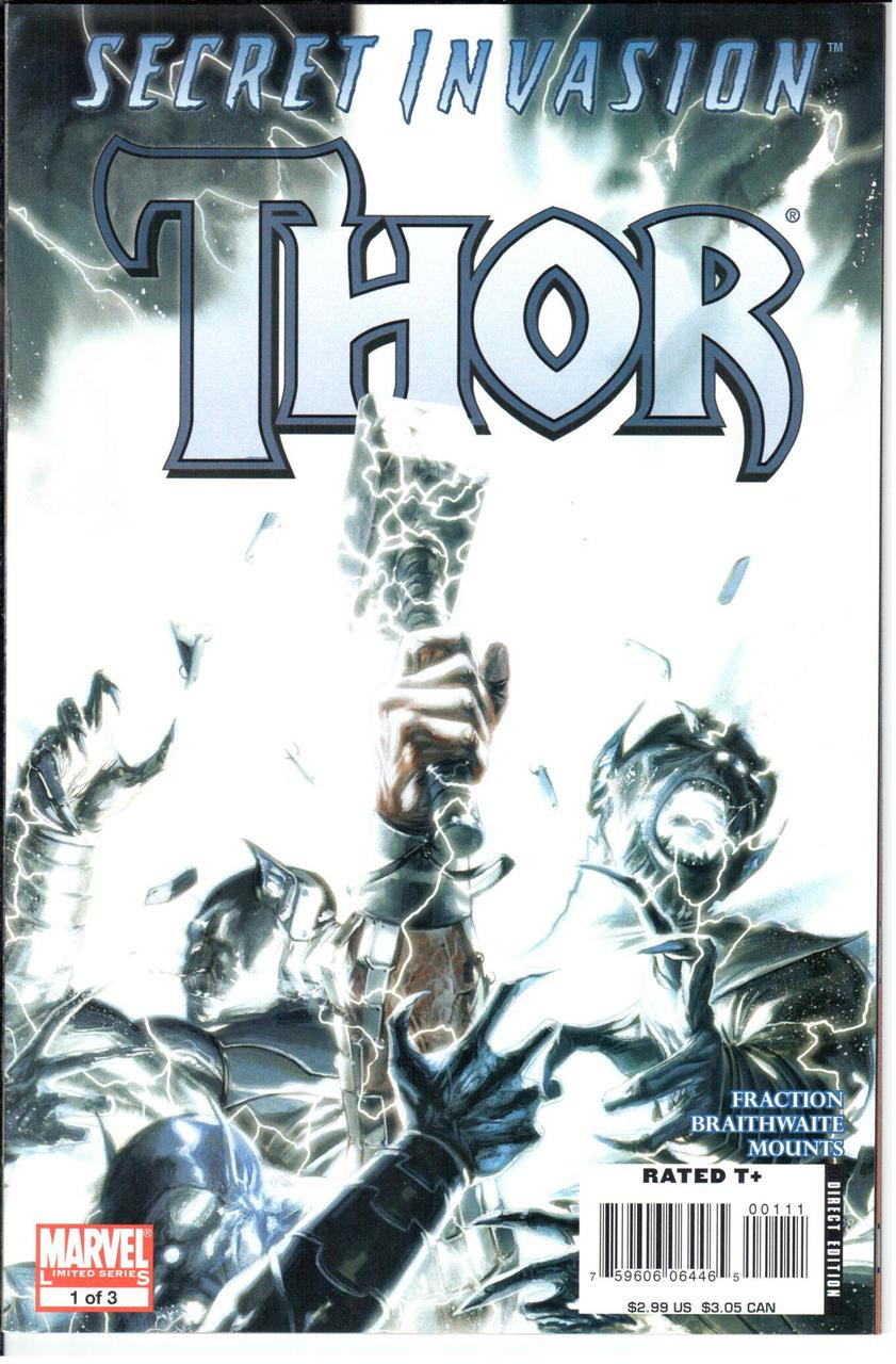 Secret Invasion Thor (2008) #1