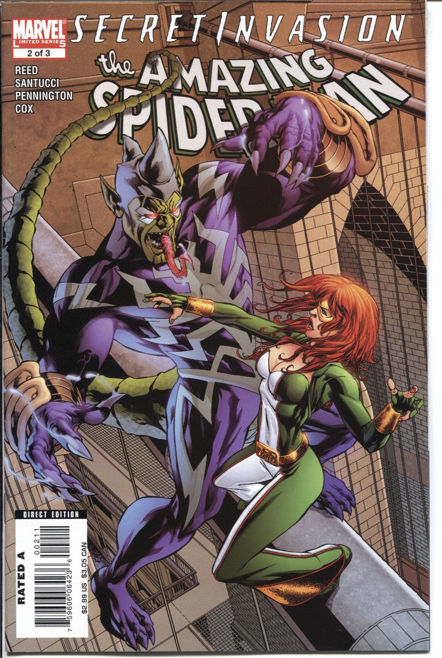 Secret Invasion Amazing Spider-Man (2008) #2