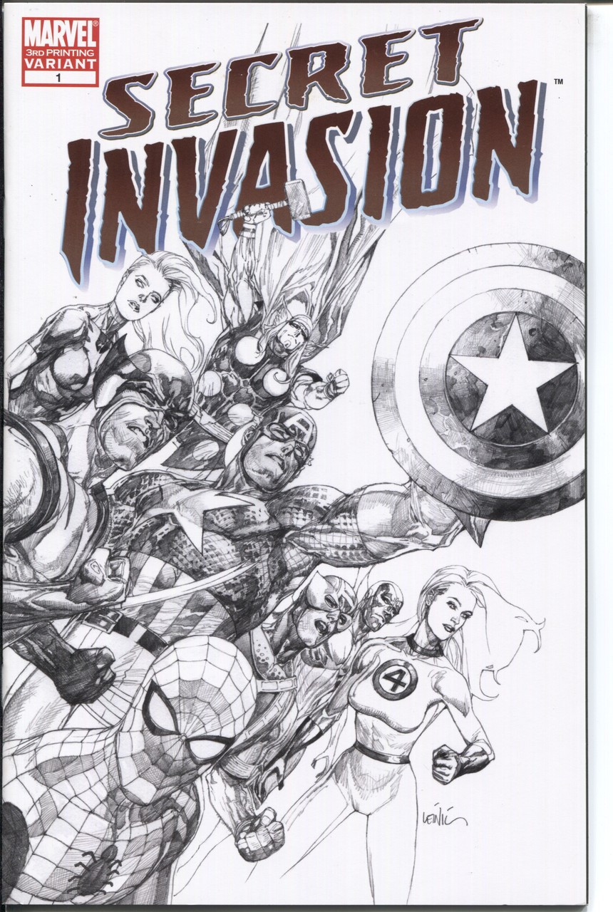 Secret Invasion (2008) 3rd Print #1