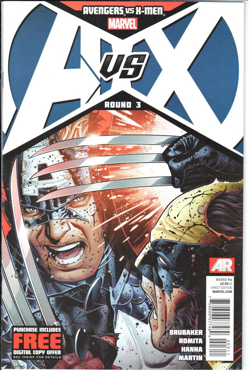 Avengers Vs X-Men (2012) 1st Print #3A