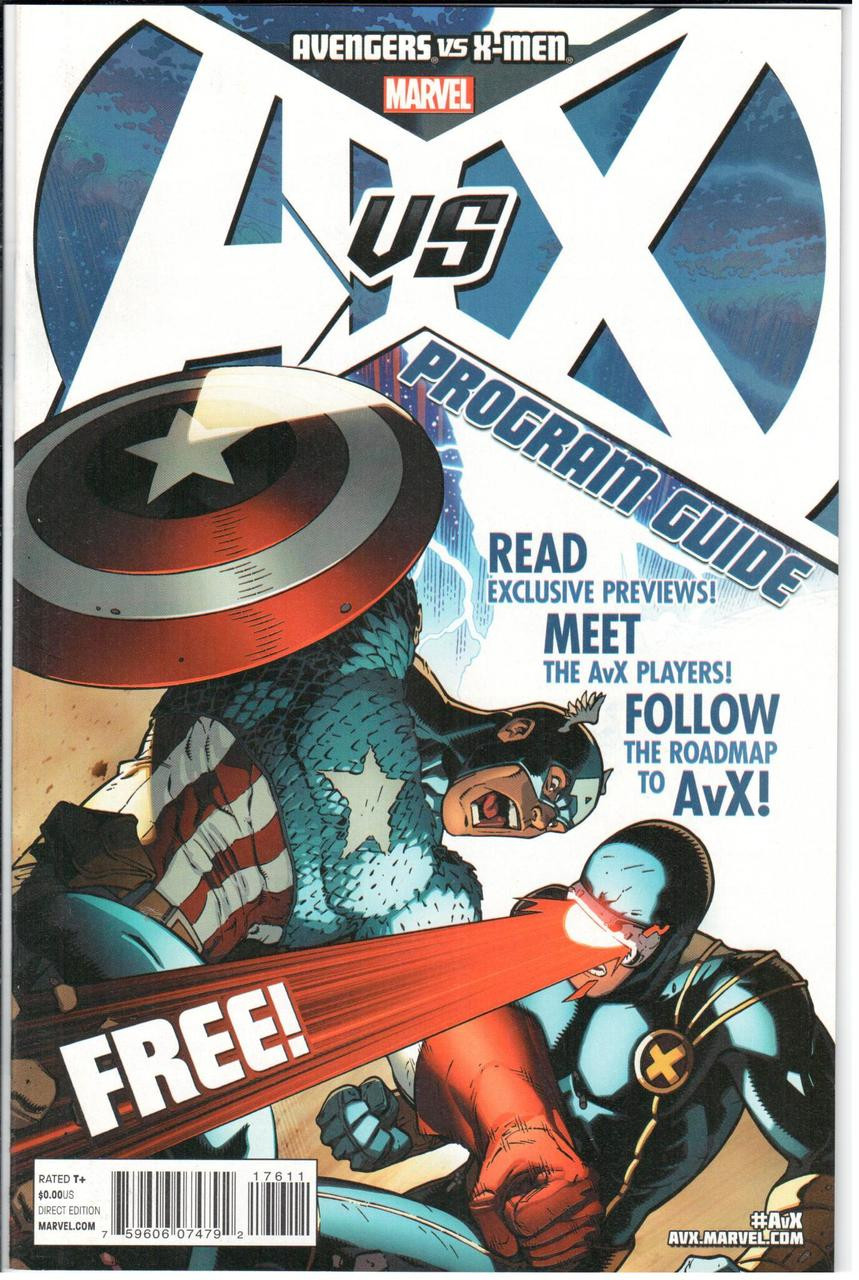 Avengers Vs X-Men Program Guide #1