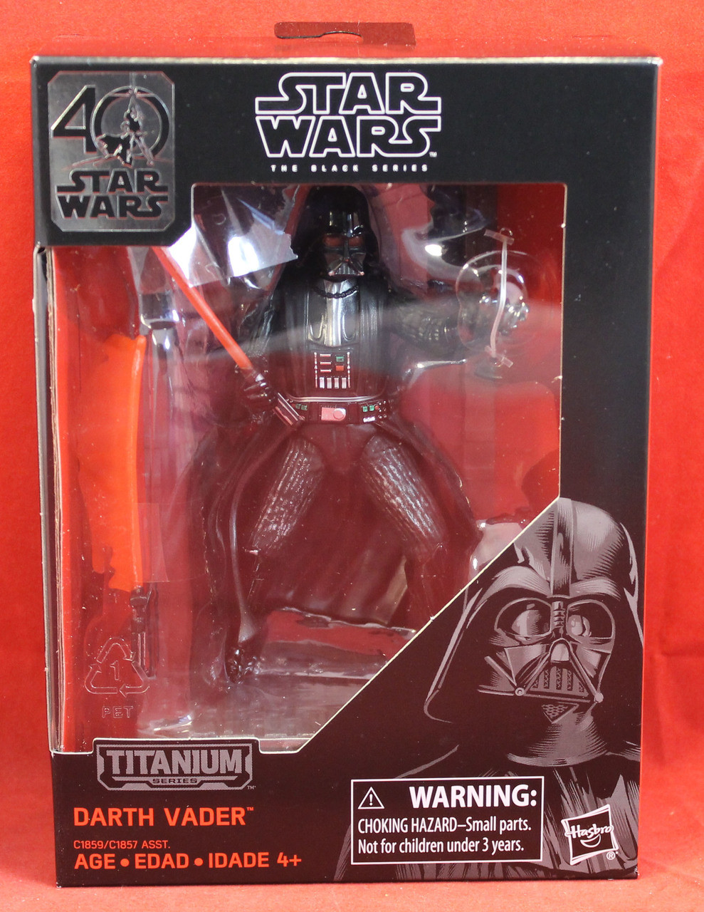 Star Wars 40th Anniversary Die Cast Metal Figures - 01 Darth Vader