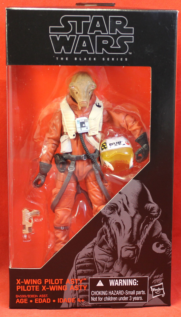 Star Wars 6" Action Figure Black Series - #14 X-Wing Pilot Asty