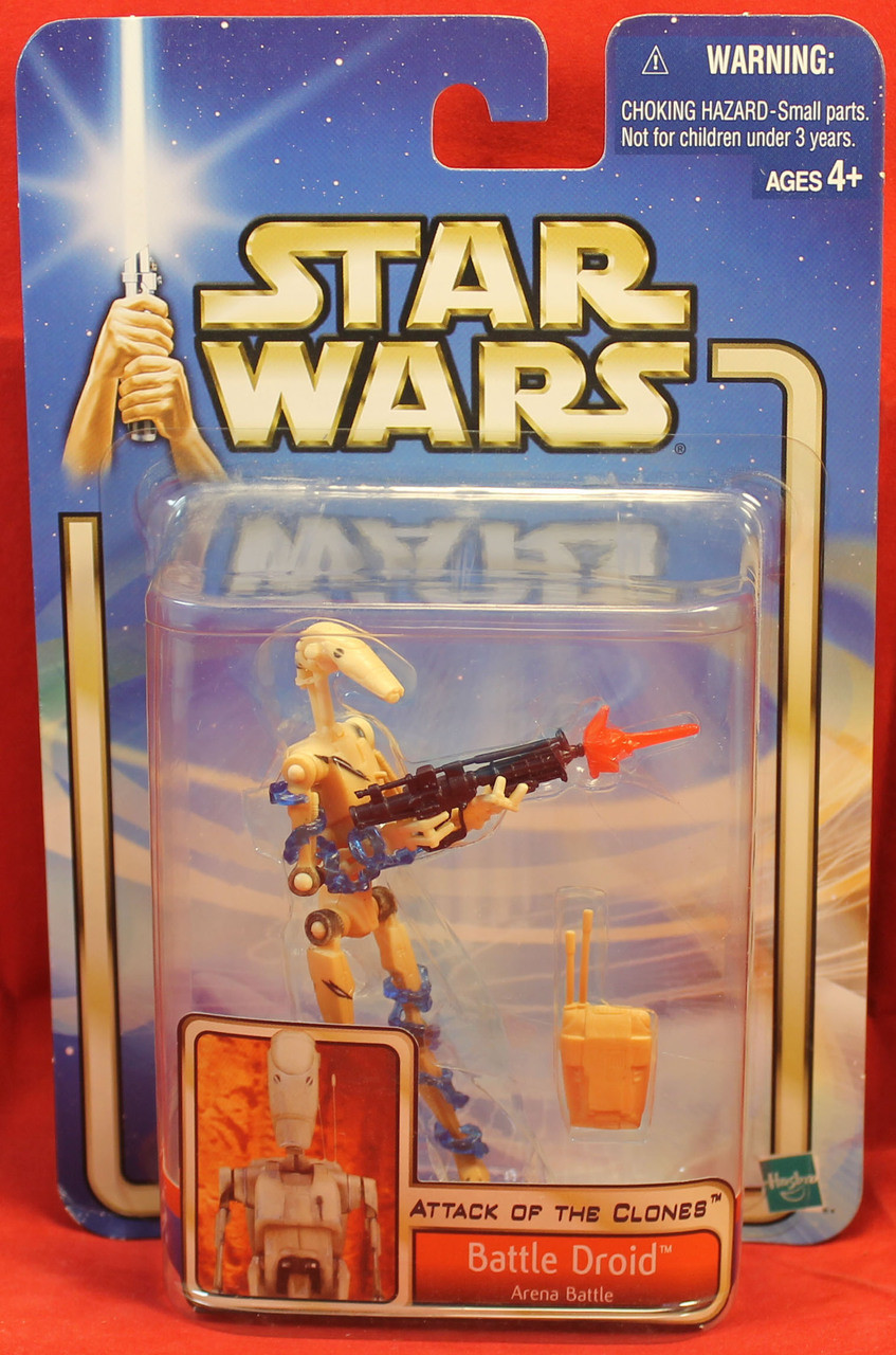 Star Wars Attack of the Clones AOTC 2002 #11 Battle Droid Tan