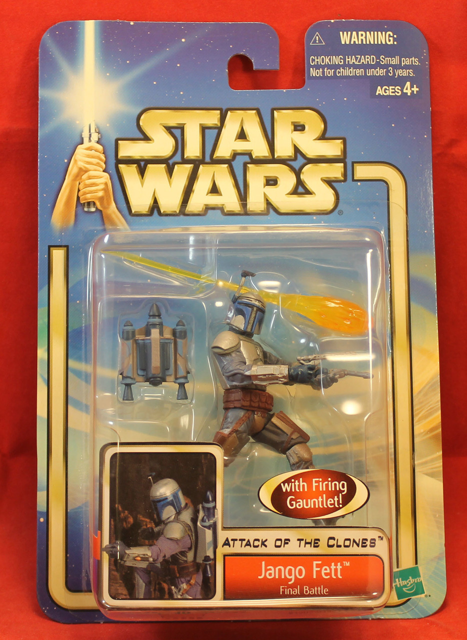 Star Wars Attack of the Clones AOTC 2002 #31 Jango Fett Final Battle