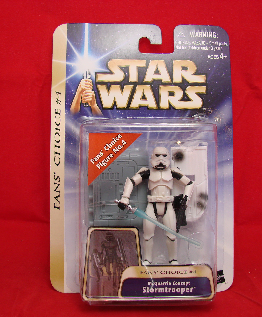 Star Wars Attack of the Clones AOTC 2003 #34 McQuarrie Concept Stormtrooper