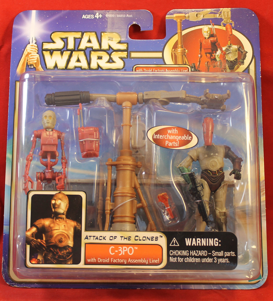 Star Wars Attack of the Clones AOTC Deluxe C-3PO Droid Factory Assembly Line