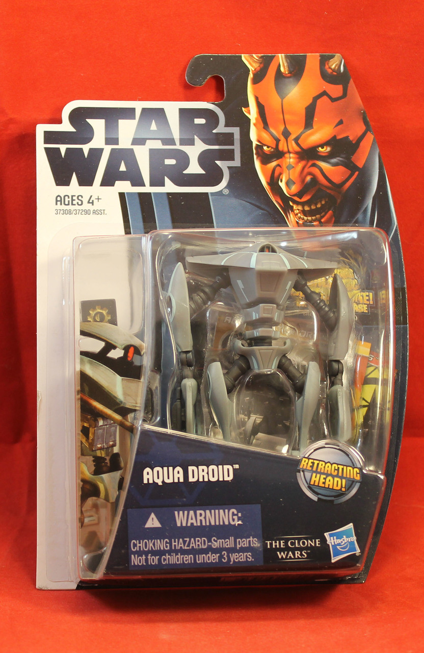 Star Wars Clone Wars 2012 Collection #CW10 Aqua Droid