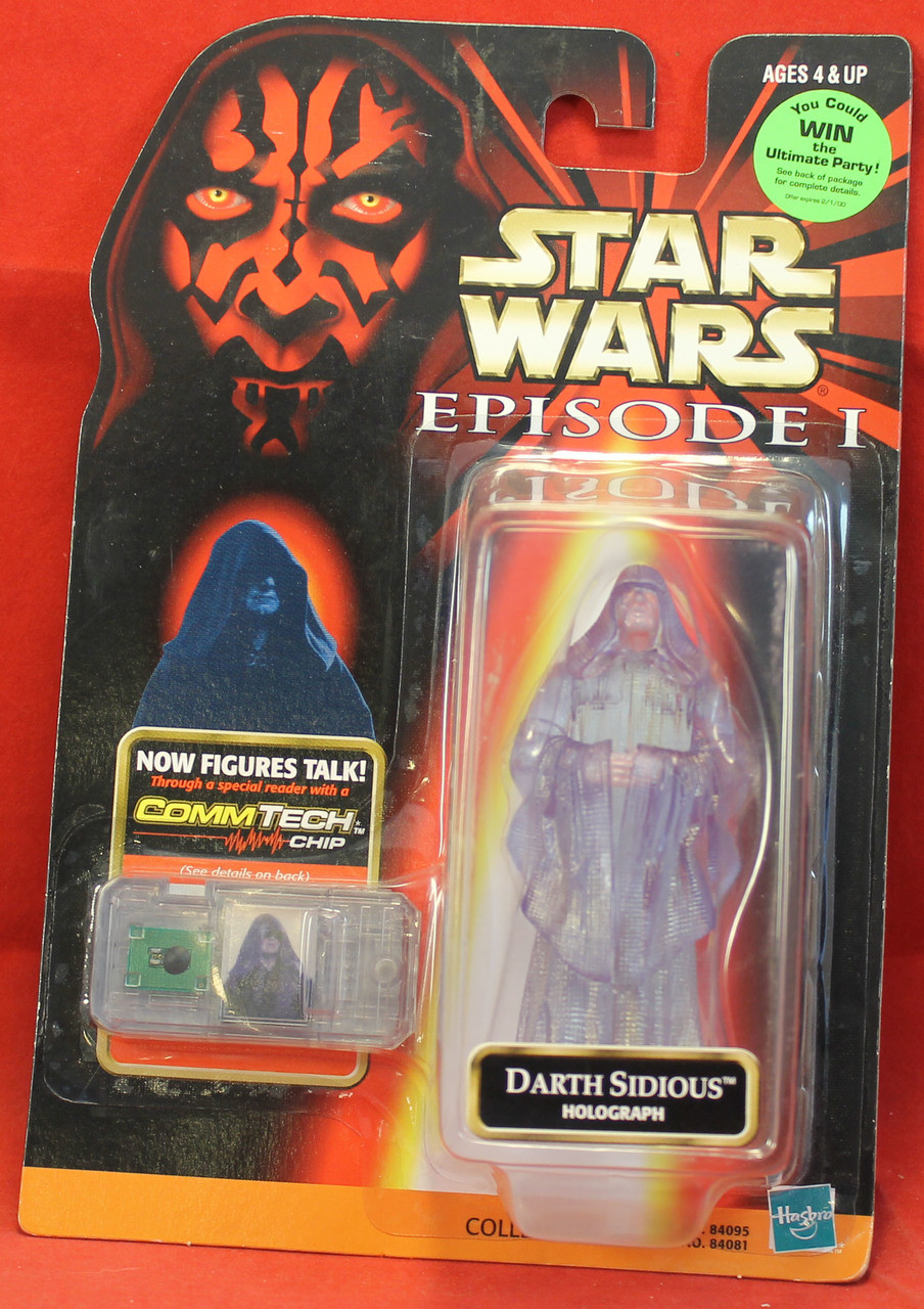 Star Wars Episode I 1 APM - Commtech - Darth Sidious Holograph -UP