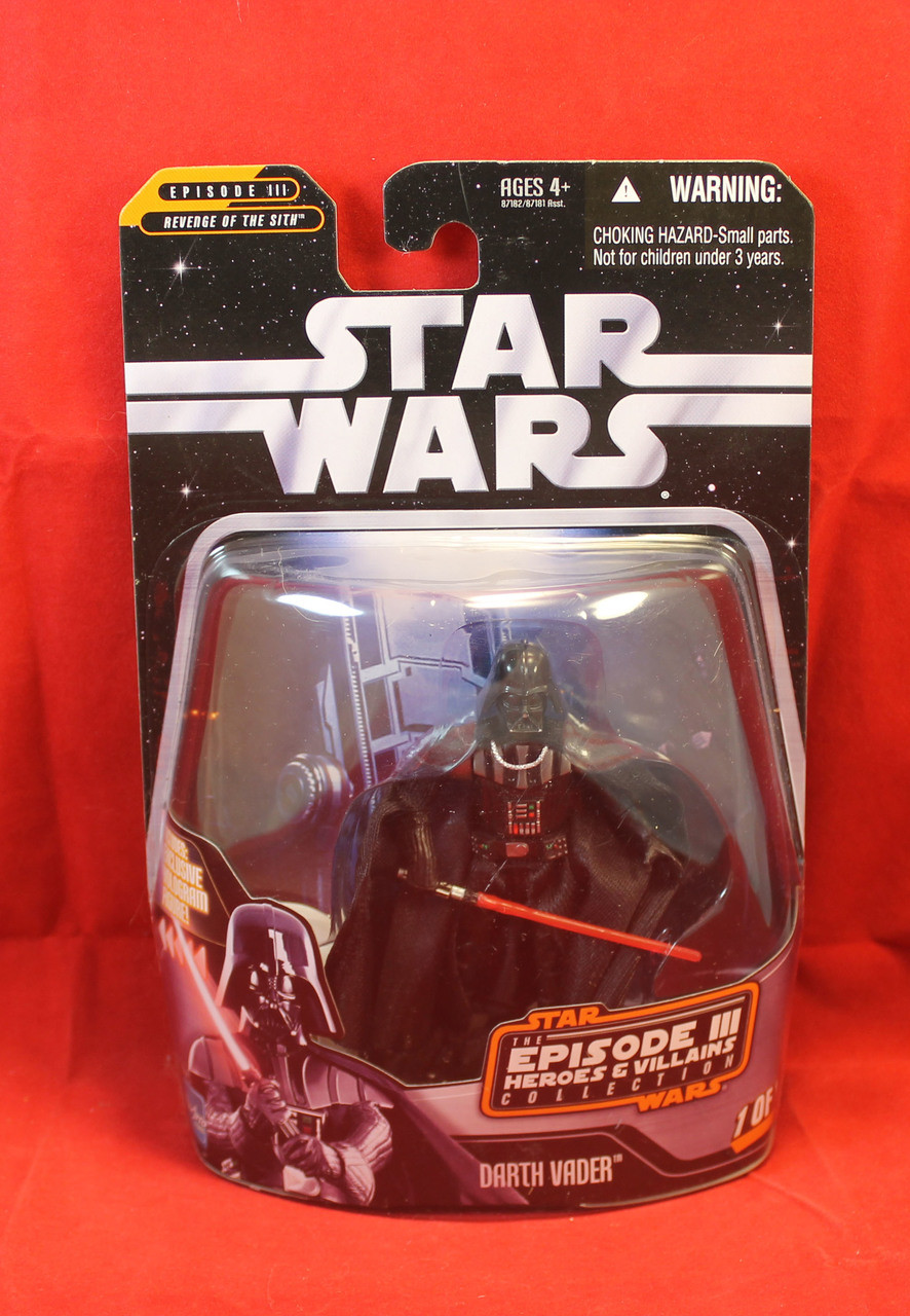 Star Wars Episode III Heroes & Villains Collection #01 of 12 Darth Vader