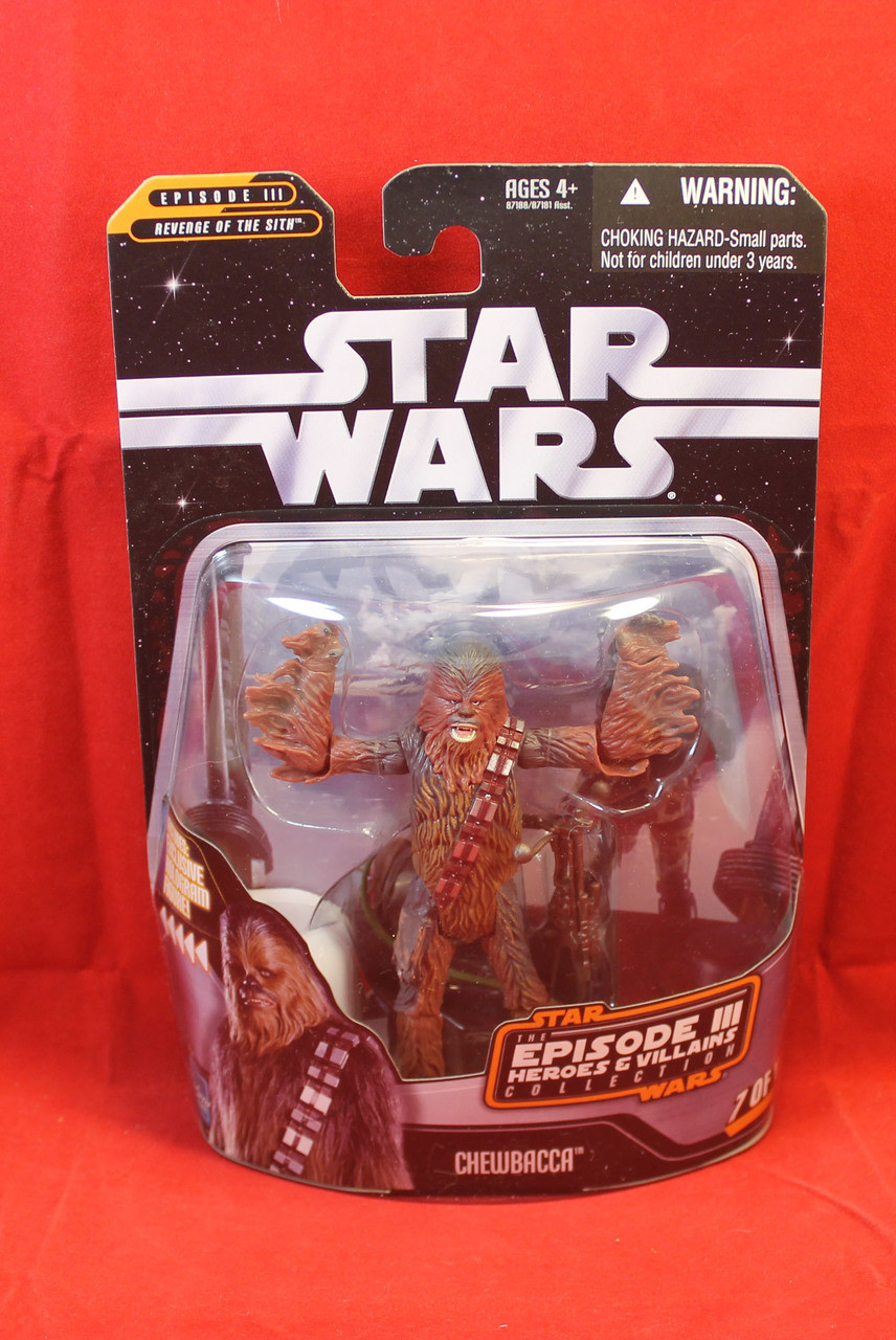 Star Wars Episode III Heroes & Villains Collection #07 of 12 Chewbacca