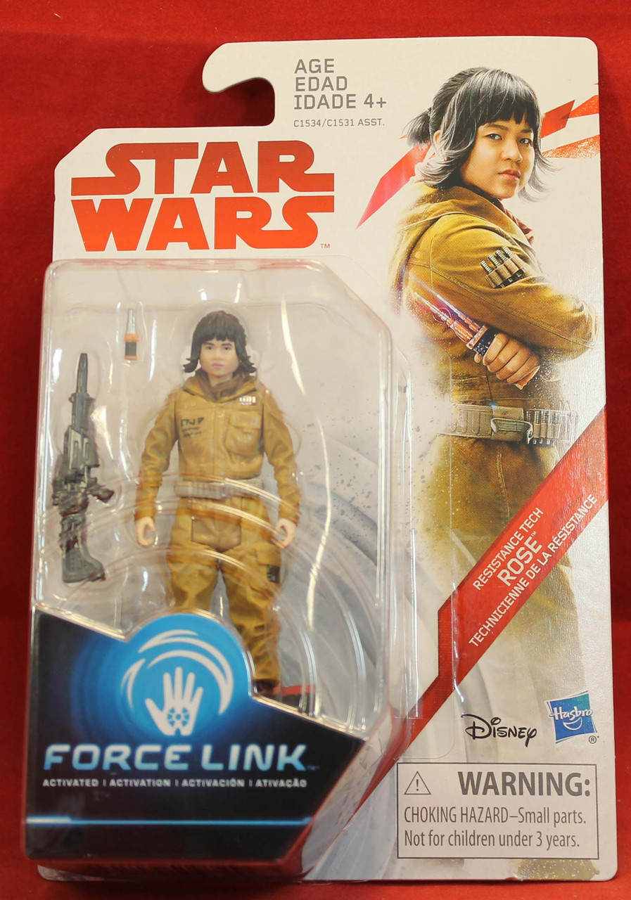 Star Wars Force Link 3.75" Action Figure - Rose Resistance Tech