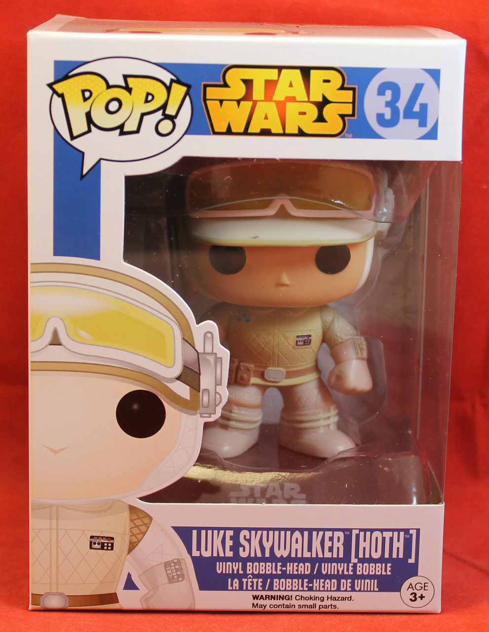 Star Wars Pop!  Bobble Head - 34 Hoth Luke Skywalker