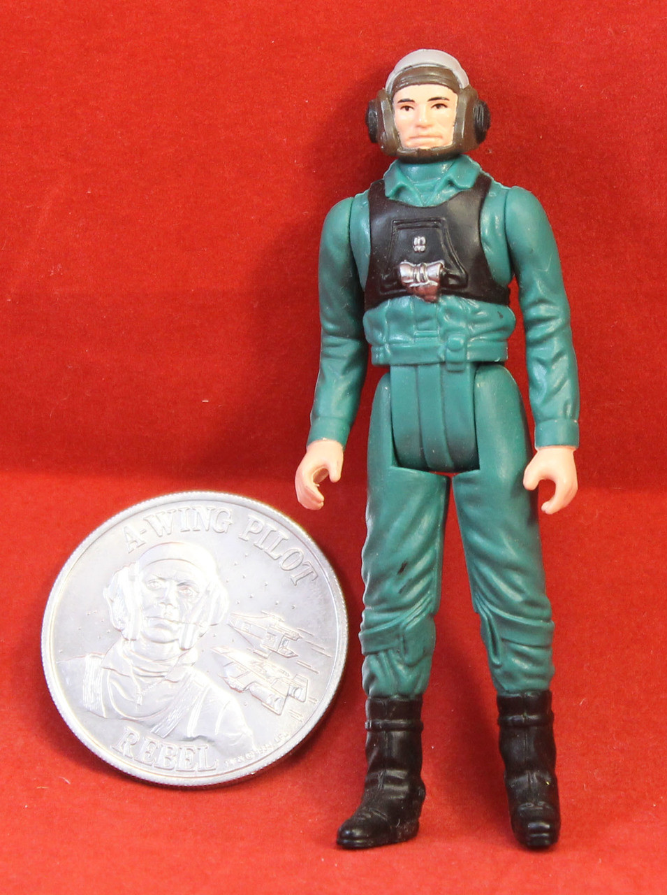 Star Wars Power of the Force POTF - 1984 - A - Wing Pilot - Loose