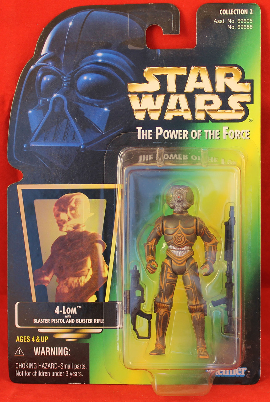 Star Wars Power of the Force POTF Green Card 4-LOM .00