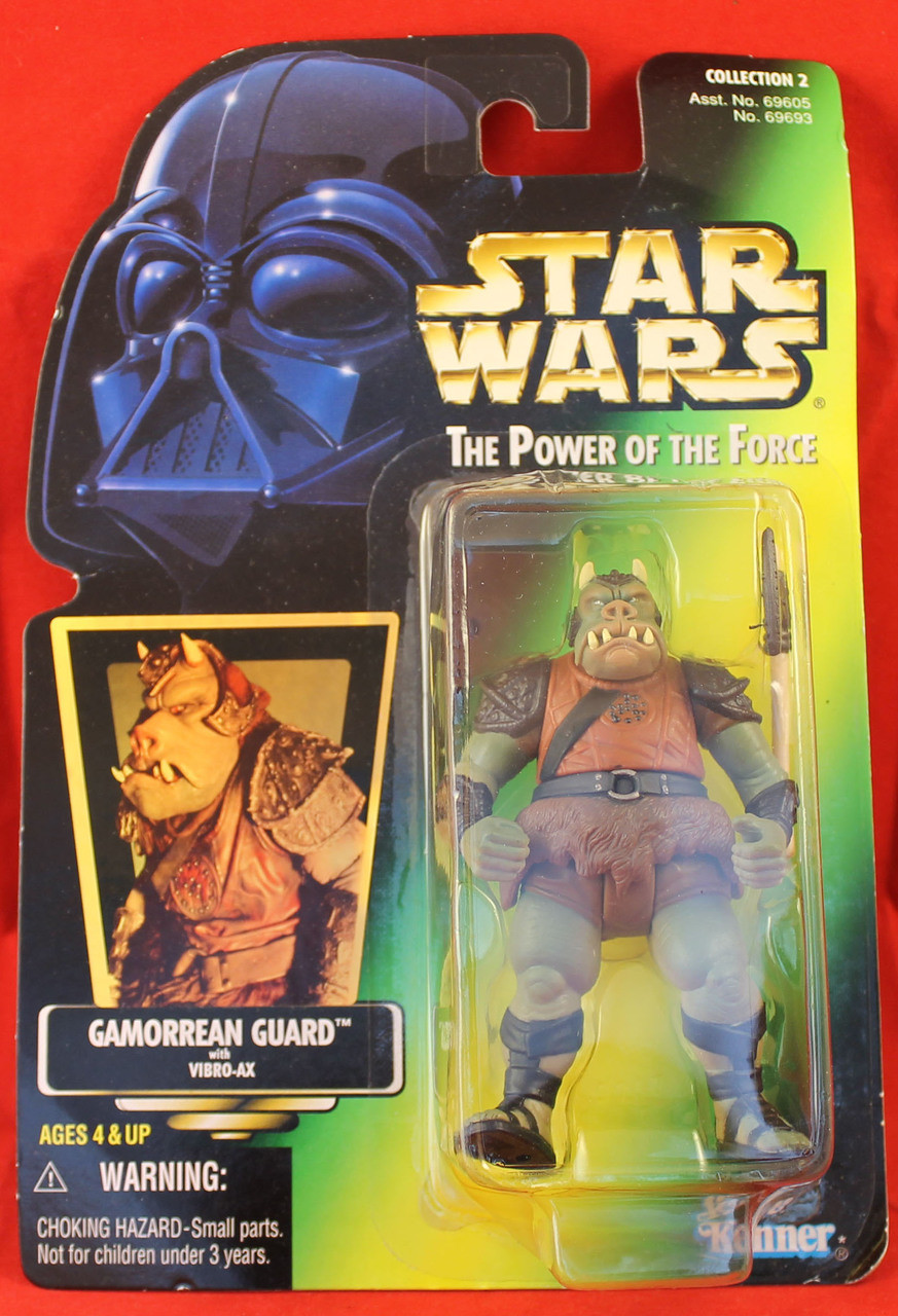 Star Wars Power of the Force POTF Green Card Gamorrean Guard .00