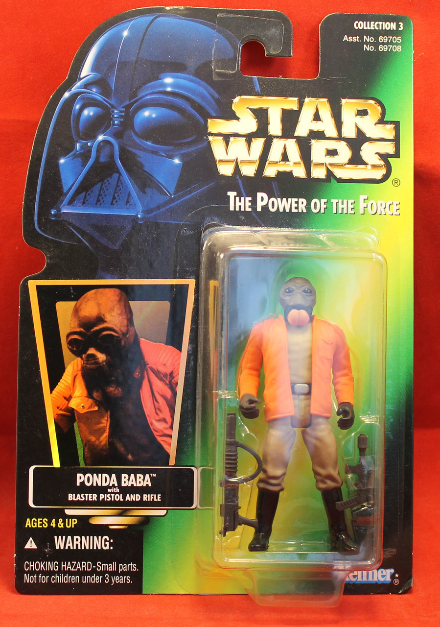 Star Wars Power of the Force POTF Green Card Ponda Baba .01