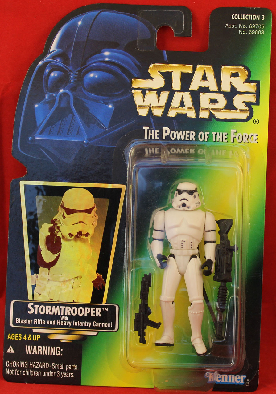 Star Wars Power of the Force POTF Green Card Stormtrooper .01