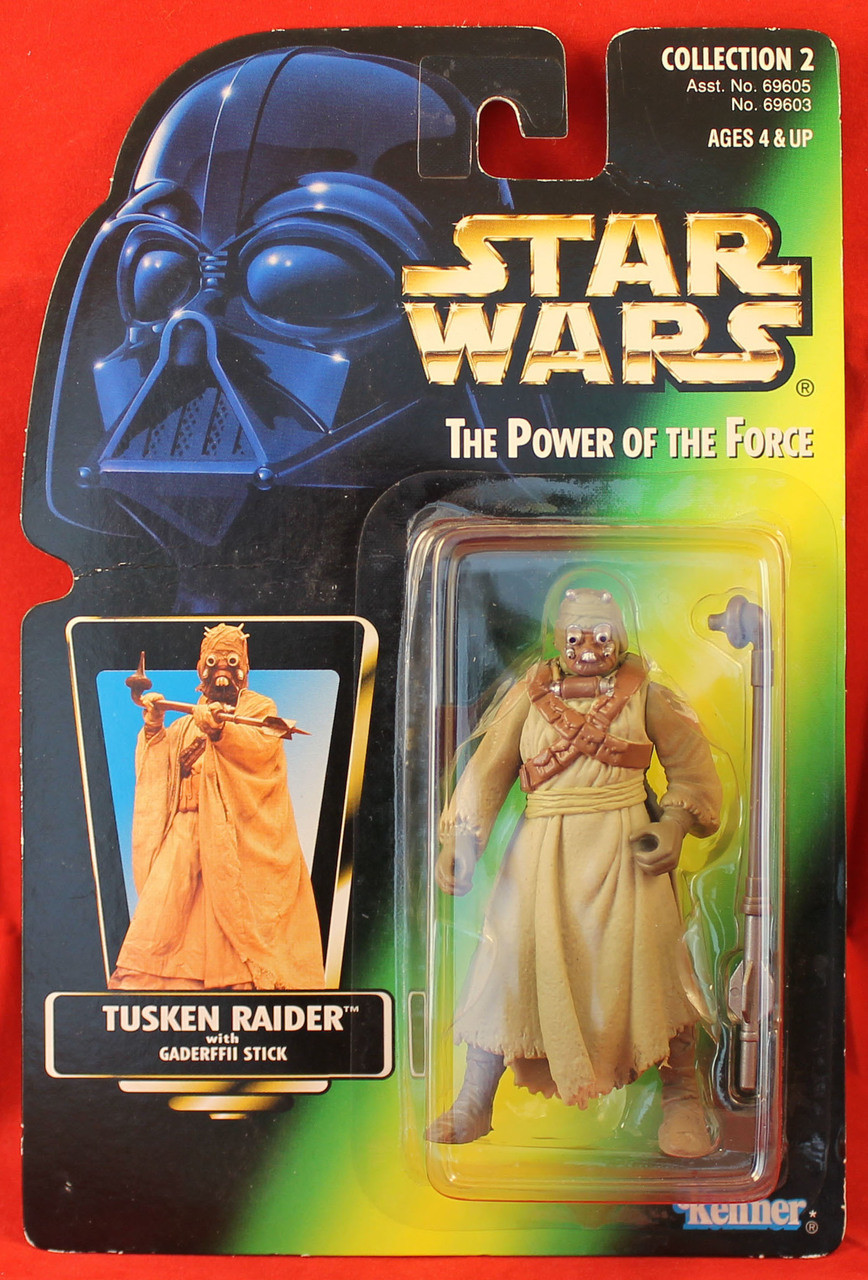 Star Wars Power of the Force POTF Green Card Tusken Raider .01