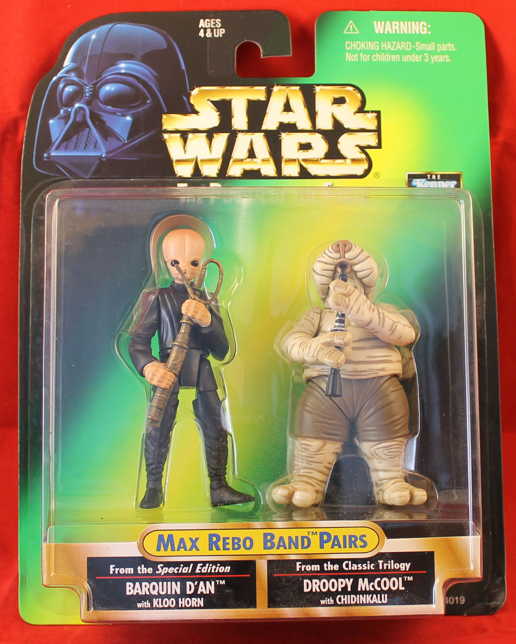 Star Wars Power of the Force POTF Max Rebo Band Pairs Barquin D'an Droopy McCool