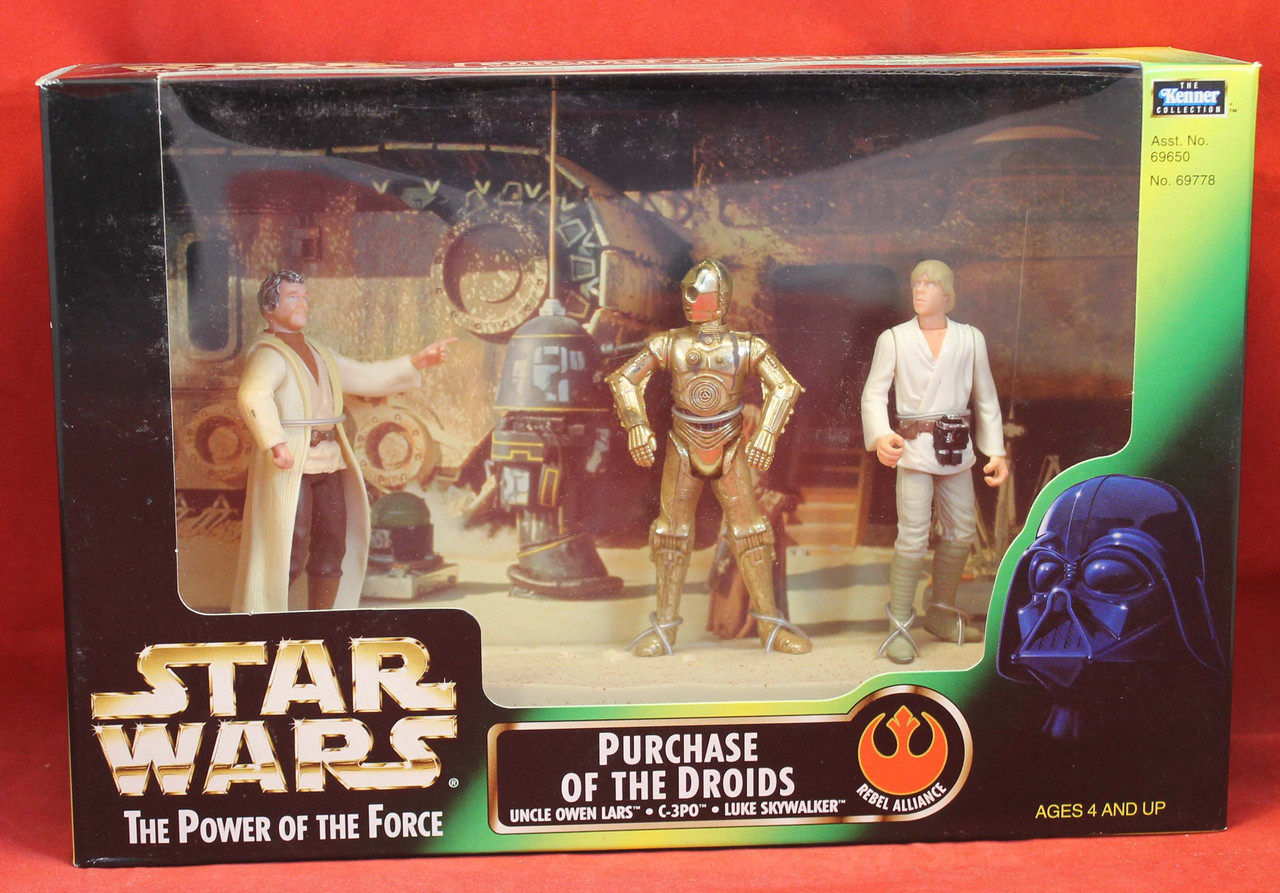 Star Wars Power of the Force POTF Purchase of the Droids