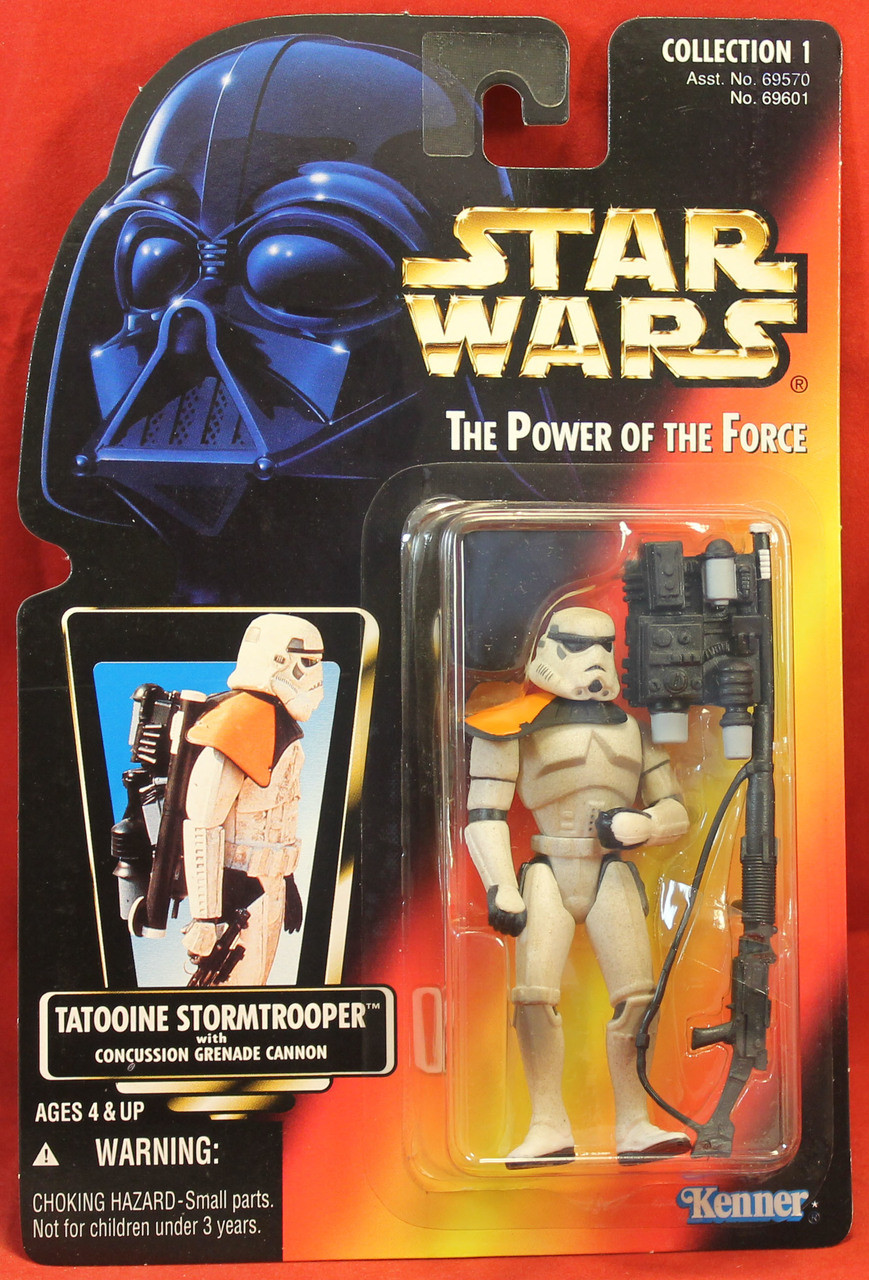 Star Wars Power of the Force POTF Red Card Sandtroopoer